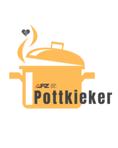Logo der Begegnungsküche Pottkieker des AFZ Friedland.